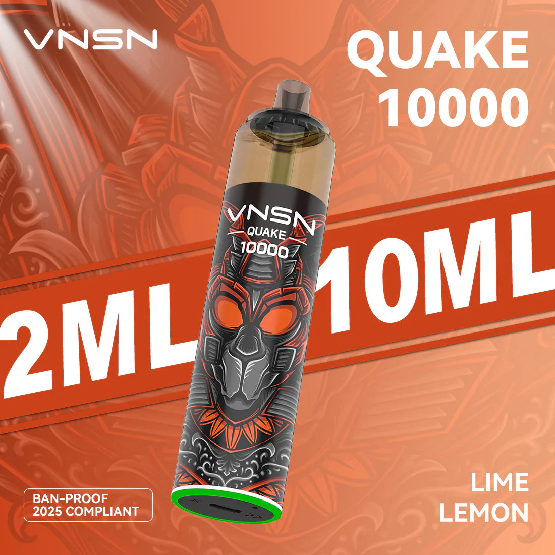 VNSN Quake 10000 Prefilled Vape Kit - Box Of 5