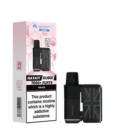 Hayati Rubik 7000 Prefilled Refill Pods - Box of 5