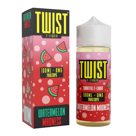 Watermelon madness 100ml e liquid twist liquids