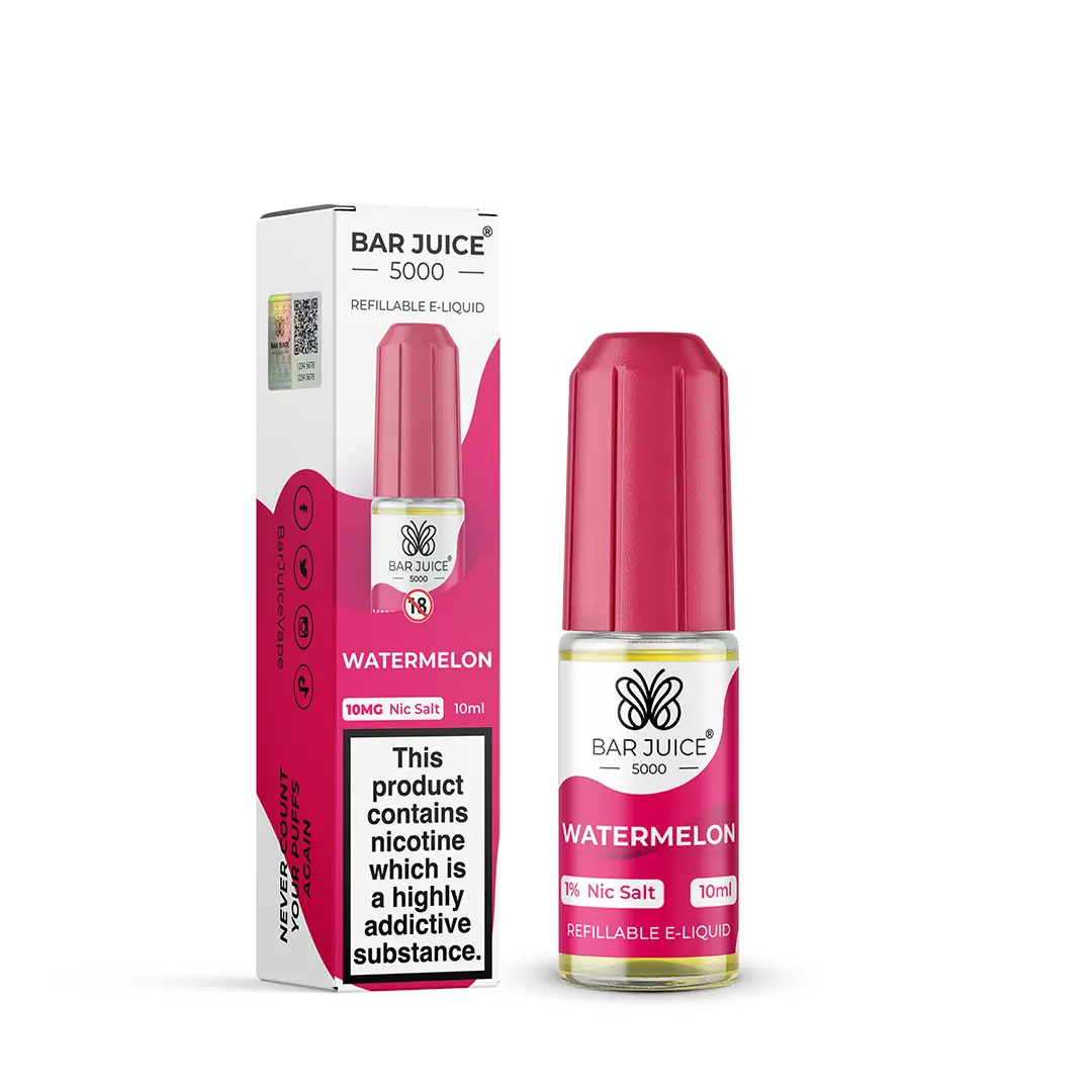 Bar Juice 5000 10ml Nic Salts E-liquids - Box of 10