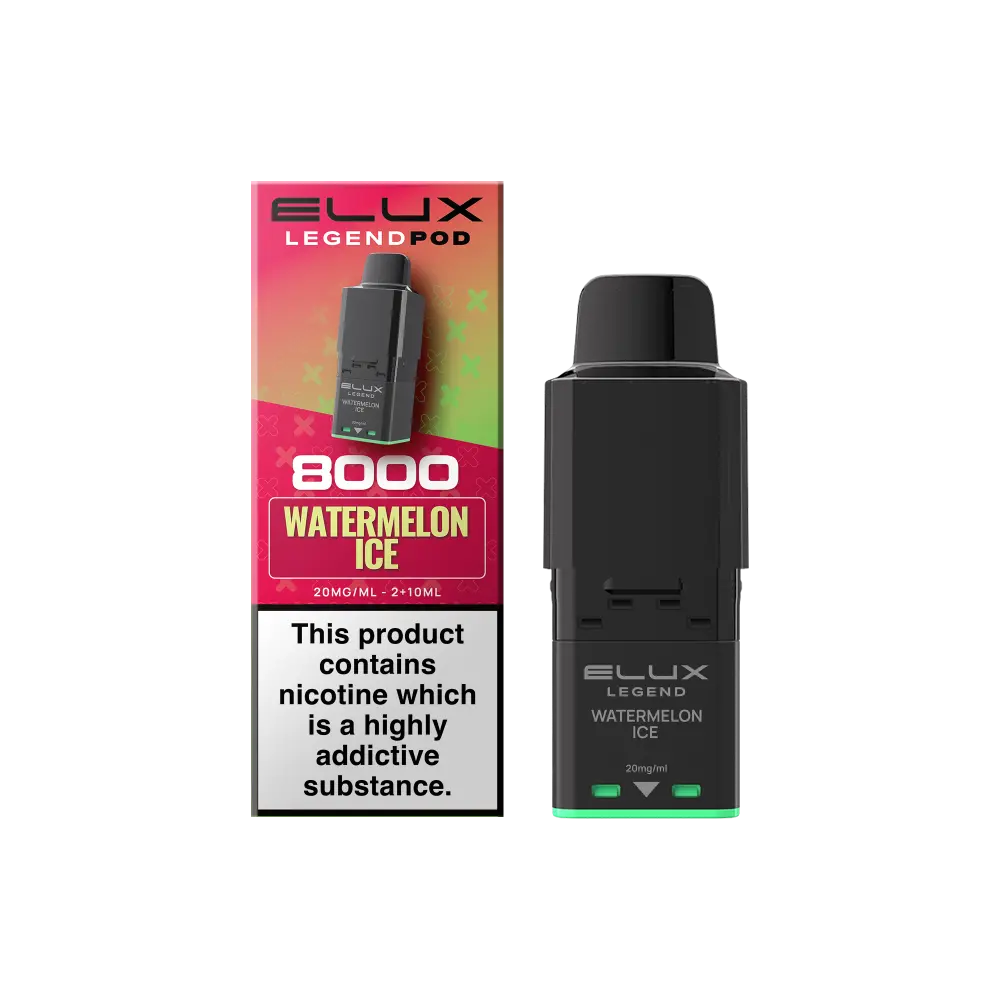 Elux Legend 8000 Refill Pods - Box of 5