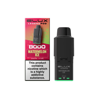 Elux Legend 8000 Refill Pods - Box of 5