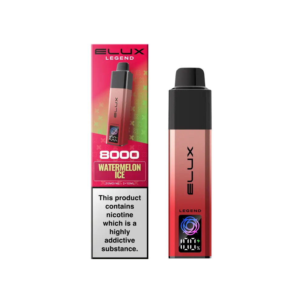 Elux Legend 8000 Prefilled Vape Kit Box 0f 5