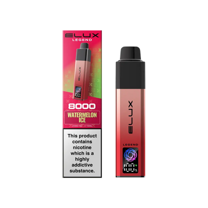Elux Legend 8000 Prefilled Vape Kit Box 0f 5