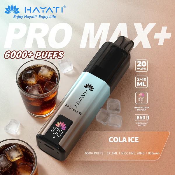 Hayati Pro Max+ 6000 Puffs Prefilled Kit - Box of 5 - Image 5 | Wholesale UK