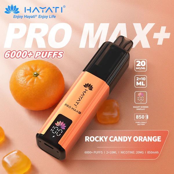 Hayati Pro Max+ 6000 Puffs Prefilled Kit - Box of 5 - Image 3 | Wholesale UK