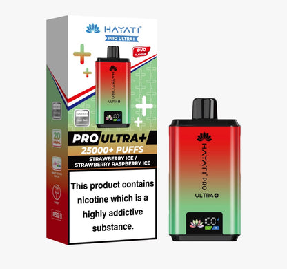 Hayati Pro Ultra Plus 25000 Puffs Prefilled Kit - Box of 5