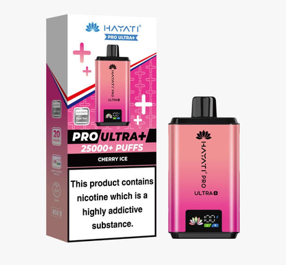 Hayati Pro Ultra Plus 25000 Puffs Prefilled Kit - Box of 5