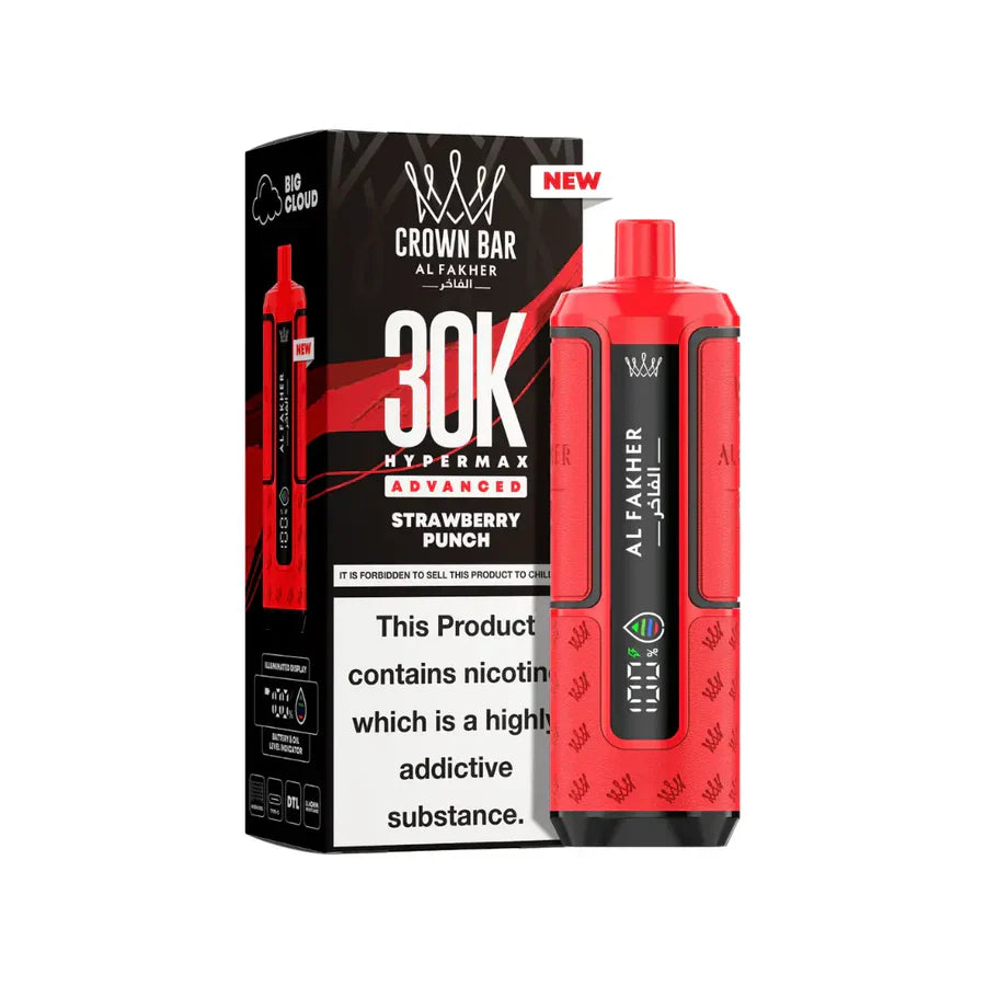 Al Fakher 30K Hypermax Vape Kit - Box of 5