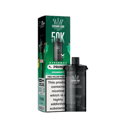 Al Fakher Crown Bar 50K Hypermax Prime Prefilled Pods - Vapewholesalesupplier