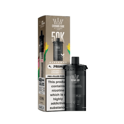 Al Fakher Crown Bar 50K Hypermax Prime Prefilled Pods - Vapewholesalesupplier