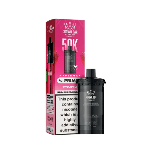Al Fakher Crown Bar 50K Hypermax Prime Prefilled Pods - Vapewholesalesupplier