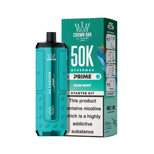 Al Fakher 50K Hypermax Prime Prefilled Pod Kit - Box of 5
