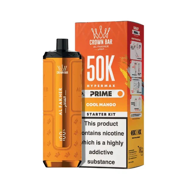 Al Fakher 50K Hypermax Prime Prefilled Pod Kit - Box of 5