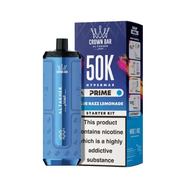 Al Fakher 50K Hypermax Prime Prefilled Pod Kit - Box of 5