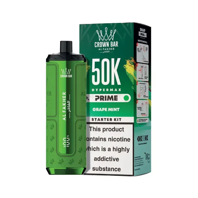 Al Fakher 50K Hypermax Prime Prefilled Pod Kit - Box of 5
