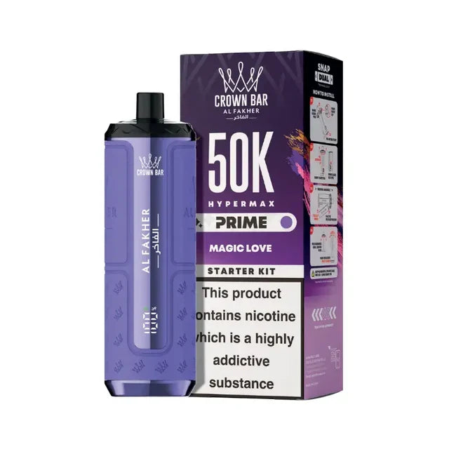 Al Fakher 50K Hypermax Prime Prefilled Pod Kit - Box of 5