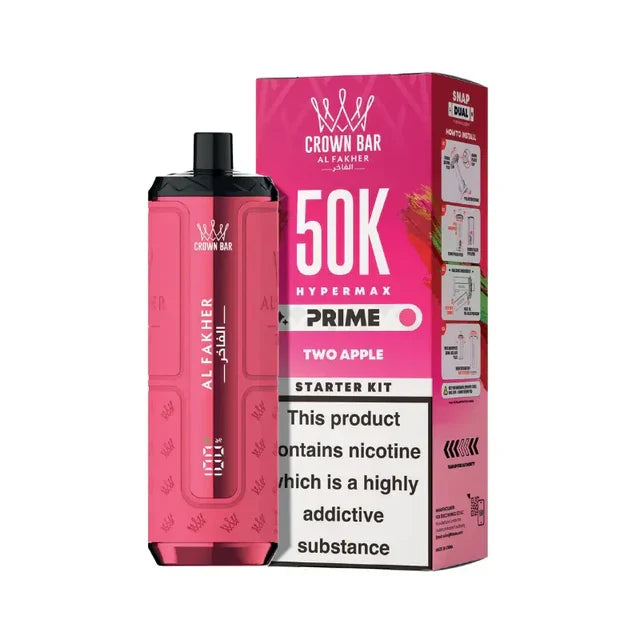 Al Fakher 50K Hypermax Prime Prefilled Pod Kit - Box of 5