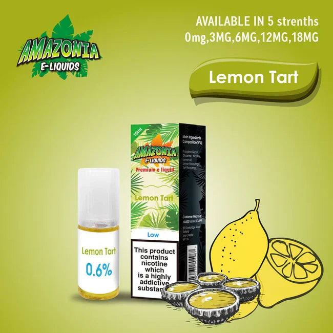 Amazonia 10ml E-Liquid - Box of 20