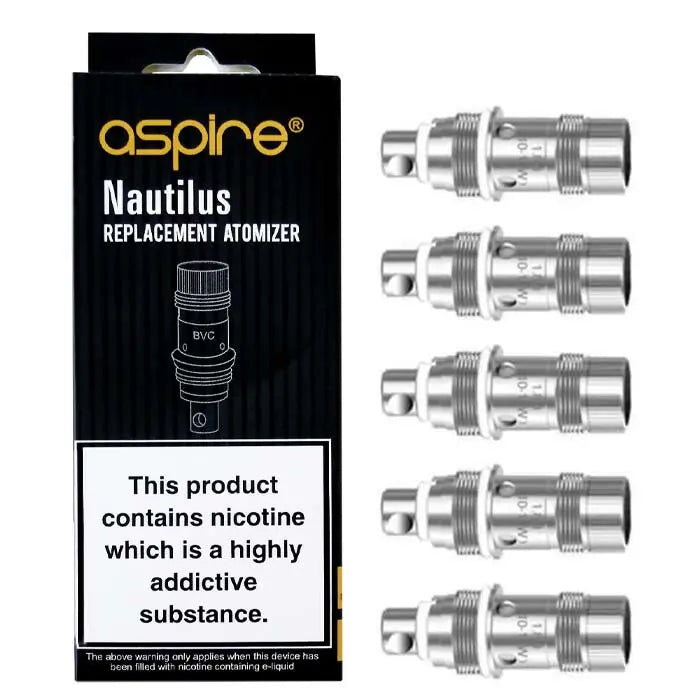 Aspire Nautilus BVC Coils - Pack of 5