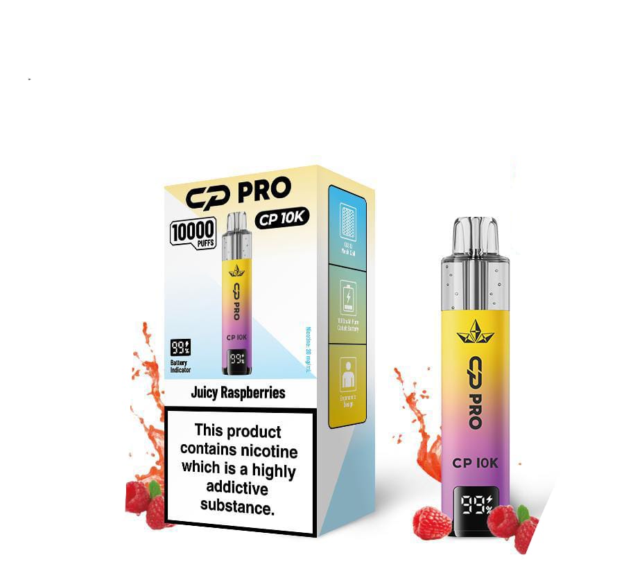 CP Pro CP10K Puffs Prefilled Pod Kit - Box of 5