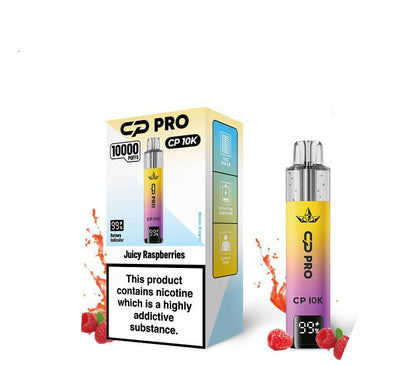CP Pro CP10K Puffs Prefilled Pod Kit - Box of 5