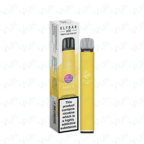 Elf Bar 600 Prefilled Pod Kit - Box of 10