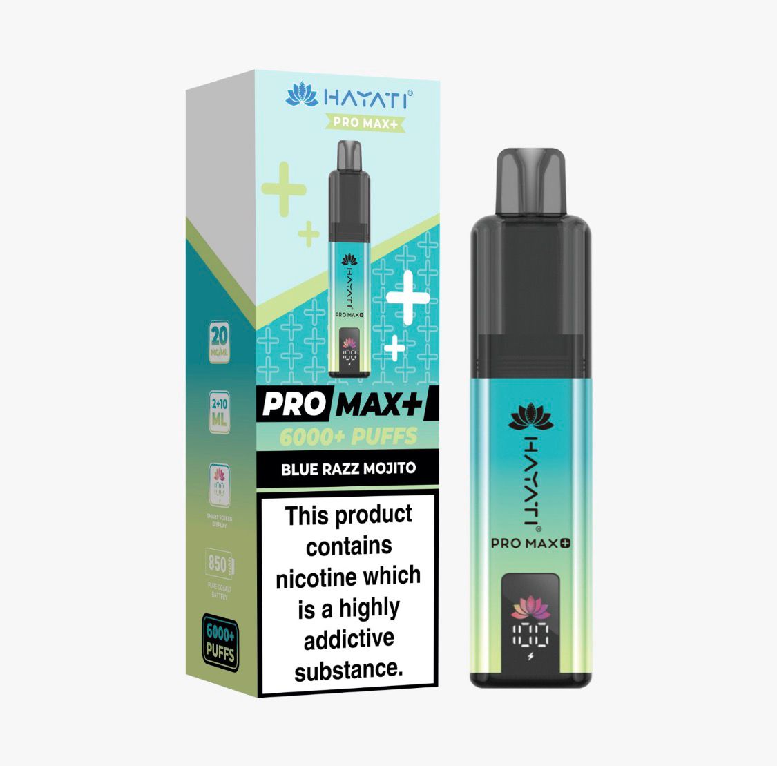 Hayati Pro Max+ 6000 Puffs Prefilled Kit - Box of 5