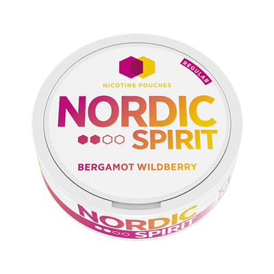 Bergamot Wildberry Nicotine Pouches by Nordic Spirit - Pack Of 10