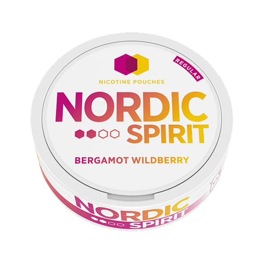 Bergamot Wildberry Nicotine Pouches by Nordic Spirit - Pack Of 10