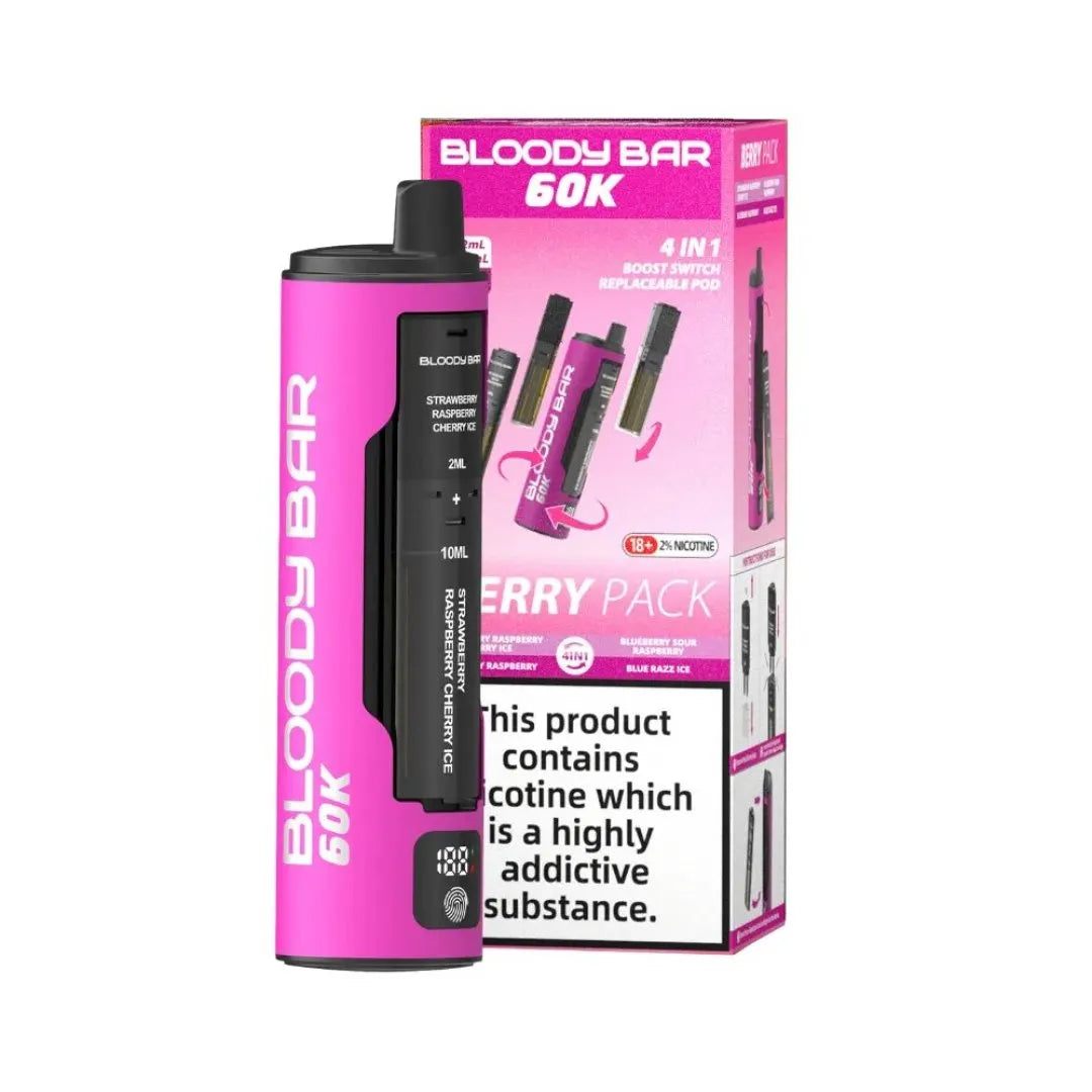 Bloody Bar 60k Prefilled Vape Kit - Box of 5