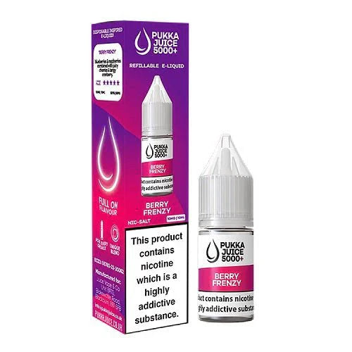 Pukka Juice 5000+ Nic Salt - Box of 10