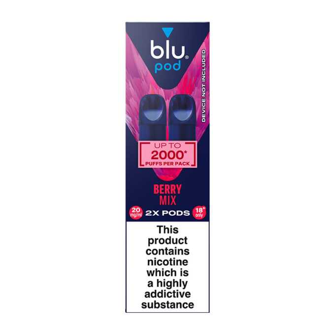 Blu Bar Prefilled Refill Pods - Box Of 5