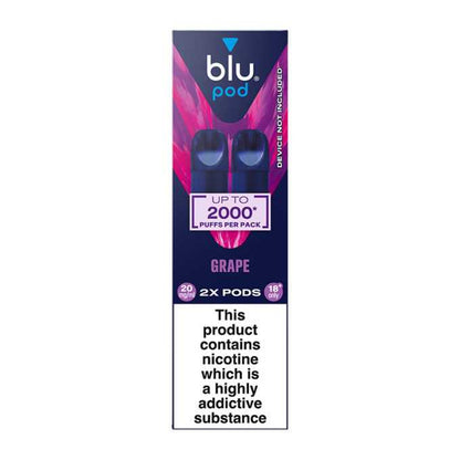 Blu Bar Prefilled Refill Pods - Box Of 5