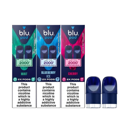 Blu Bar Prefilled Refill Pods - Box Of 5