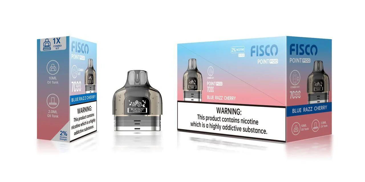 Fisco Point Pro 7000 Replacement Pods - Box of 5