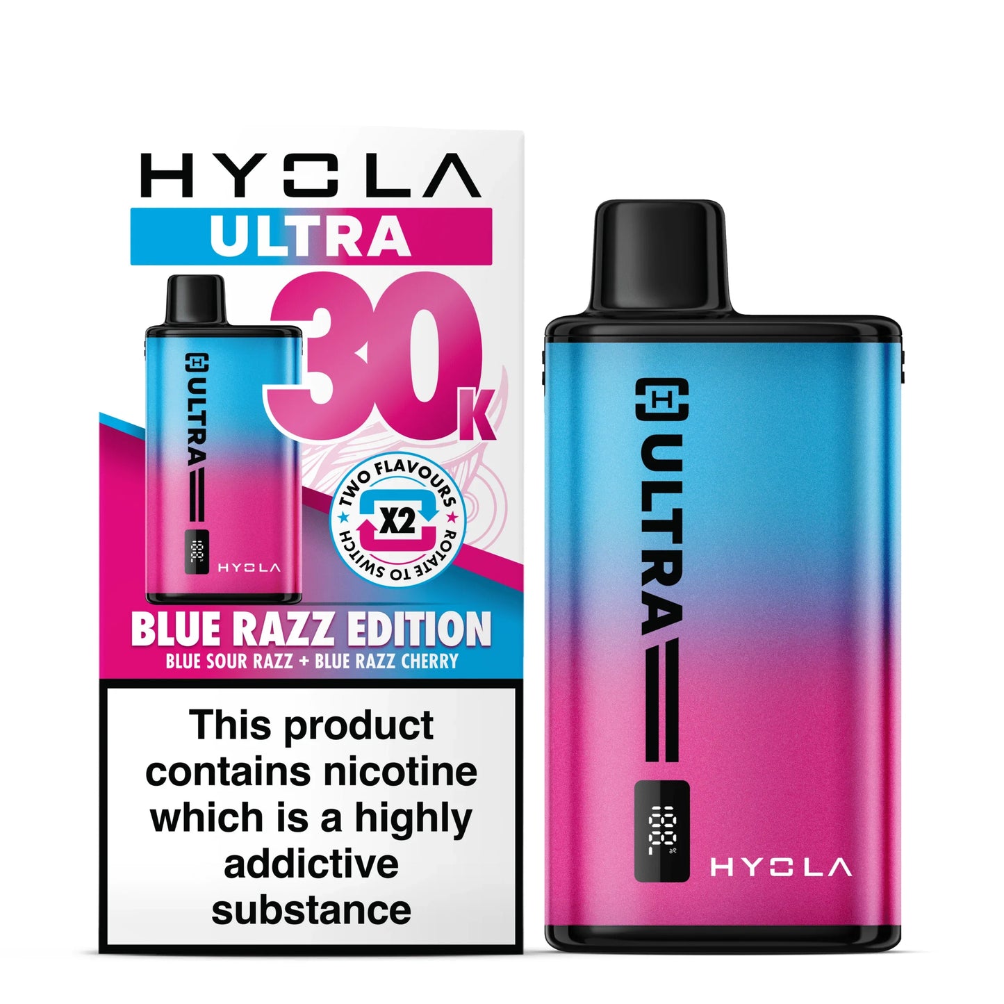 Hyola Ultra 30k Puffs Prefilled Kit - Box of 5