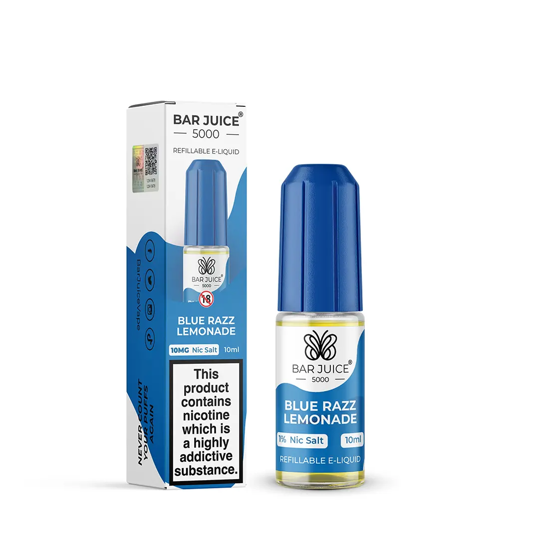 Bar Juice 5000 10ml Nic Salts E-liquids - Box of 10