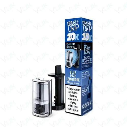 Double Drip 10K Prefilled Pod + Refill Container - Box Of 5
