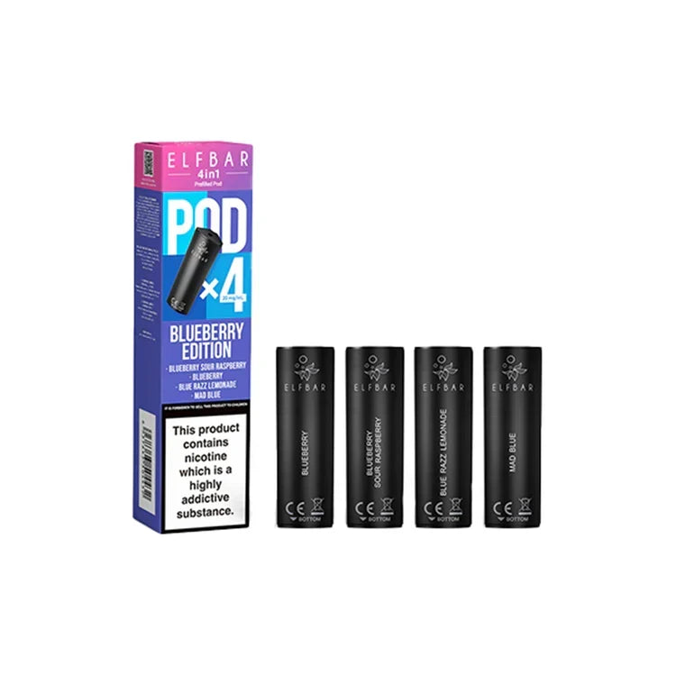 Elf Bar 4-in-1 3200 Prefilled Pods - Box of 10