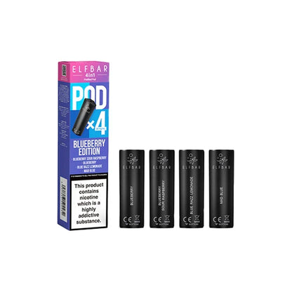 Elf Bar 4-in-1 3200 Prefilled Pods - Box of 10