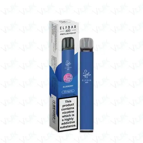 Elf Bar 600 Prefilled Pod Kit - Box of 10