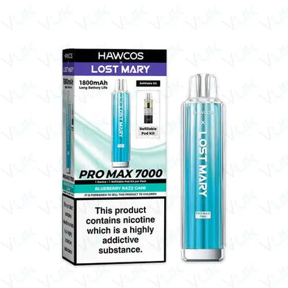 Hawcos x Lost Mary Pro Max 7000 Prefilled Pod Kit - Box of 5