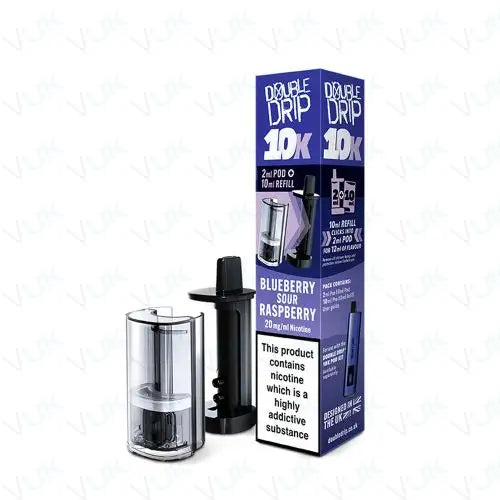 Double Drip 10K Prefilled Pod + Refill Container - Box Of 5