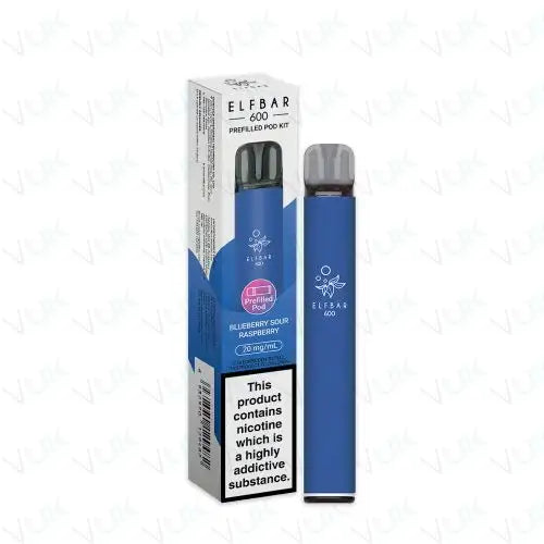 Elf Bar 600 Prefilled Pod Kit - Box of 10