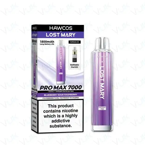 Hawcos x Lost Mary Pro Max 7000 Prefilled Pod Kit - Box of 5