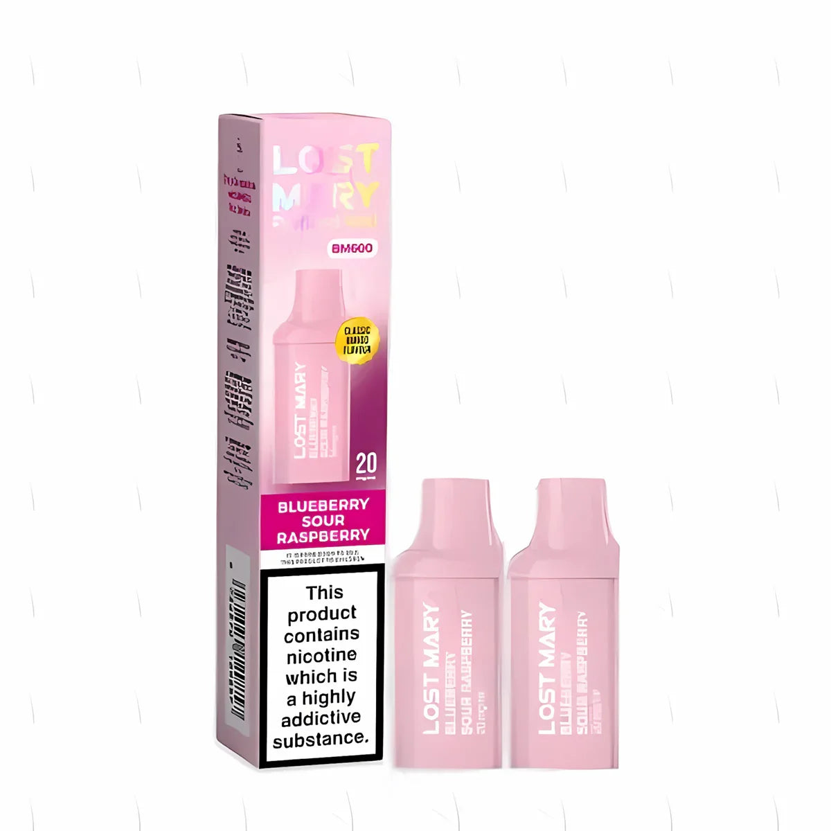 Lost Mary BM600 Prefilled Pods (2 PACK) - Box of 10