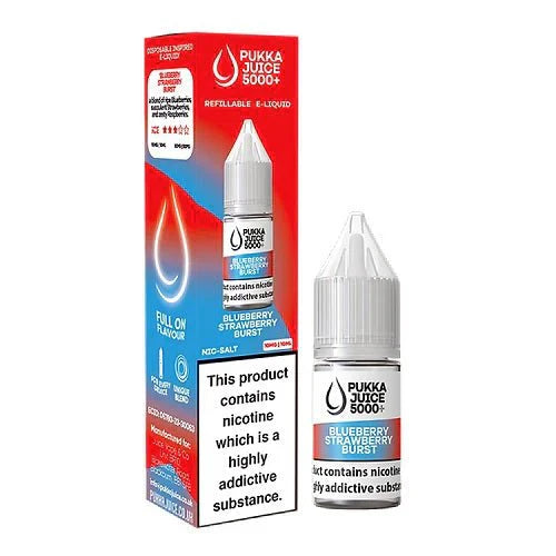 Pukka Juice 5000+ Nic Salt - Box of 10