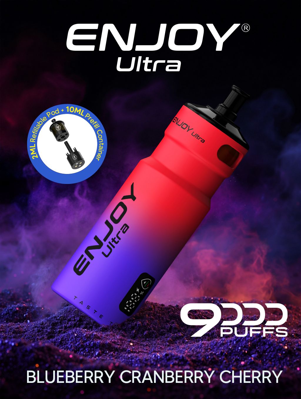 Enjoy Ultra 9K Prefilled Kit - Box Of 5