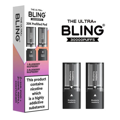 The Bling Ultra Plus 30K Refill Pods - Box Of 5